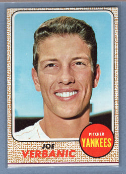 1968 Topps #29 Joe Verbanic (a)EX-MT  GO507