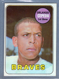 1969 Topps #385 Orlando Cepeda (HOF) EX-MT  GO661