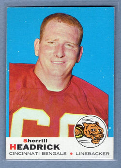 1969 Topps #9 Sherrill Headrick EX-MT  GO250