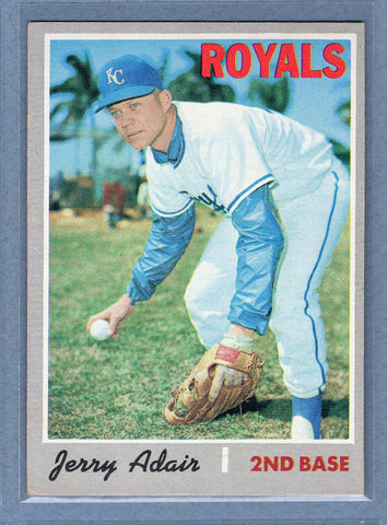 1970 Topps #525 Jerry Adair  EX  GO695