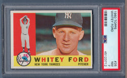 1960 Topps #35 Whitey Ford (45123712) PSA 7