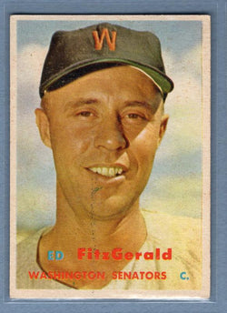 1957 Topps #367 Ed FitzGerald VG-EX  GO100