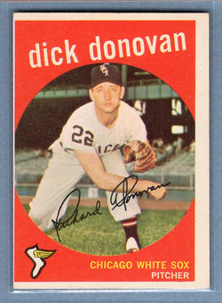 1959 Topps #5 Dick Donovan EX   GO79