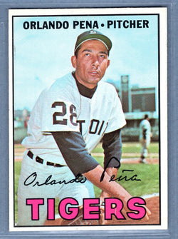 1967 Topps #449 Orlando Pena EX-MT  GO510