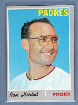 1970 Topps #526 Ron Herbel  EX  GO695