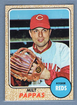 1968 Topps #74 Milt Pappas (a) EX-MT  GO339