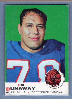 1969 Topps #10 Jim Dunaway EX  GO250