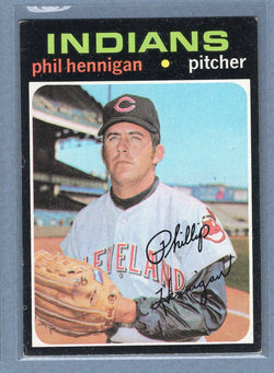 1971 Topps #211 Phil Hennigan (a) EX  GO950