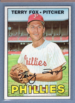 1967 Topps #181 Terry Fox EX-MT  GO301