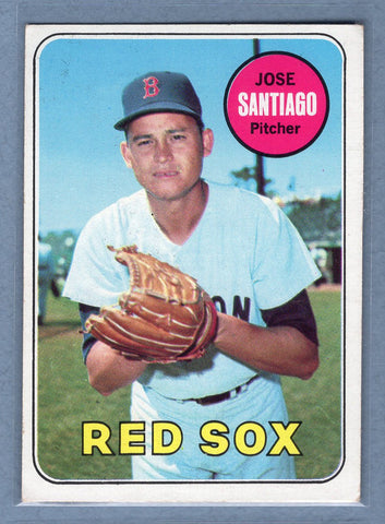 1969 Topps #21 Jose Santiago  (c) EX  GO501