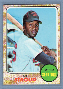 1968 Topps #31 Ed Stroud EX-MT  GO507