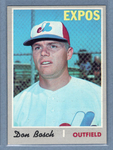1970 Topps #527 Don Bosch  EX-MT  GO695