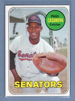 1969 Topps #486 Paul Casanova (a) EX-MT  GOWAYY