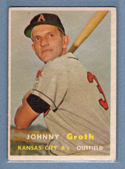 1957 Topps #360 Johnny Groth EX  GO121