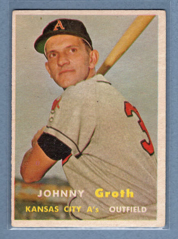 1957 Topps #360 Johnny Groth EX  GO121