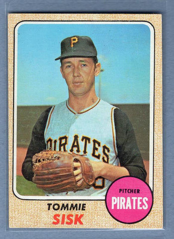 1968 Topps #429 Tommie Sisk EX-MT  GO588