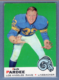 1969 Topps #12 Jack Pardee EX  GO250