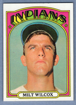 1972 Topps #399 Milt Wilcox Ex-Nm