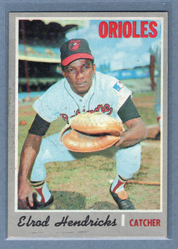 1970 Topps #528 Elrod Hendricks (st) VG  GO695