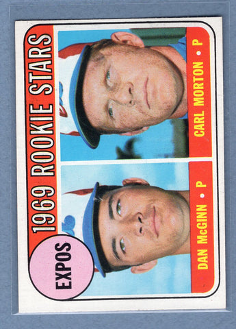 1969 Topps #646 Expos Rookies  EX-MT  GO700