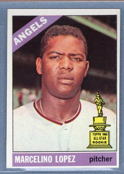 1966 Topps #155 Marcelino Lopez EX-MT  GO466