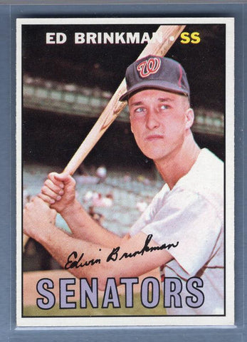 1967 Topps #311 Ed Brinkman EX-MT  GO523