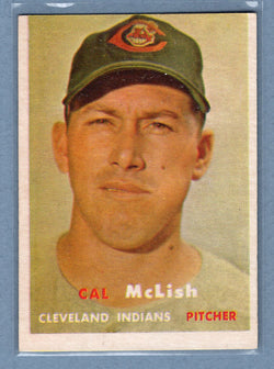 1957 Topps #364 Cal McLish (a) EX  GO121