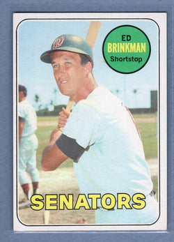 1969 Topps #153 Ed Brinkman EX-MT  GO645