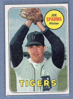 1969 Topps #488 Joe Sparma (a) EX-MT  GOWAYY