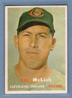 1957 Topps #364 Cal McLish (b) EX  GO121