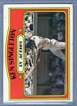 1972 Topps #426 Ken Singleton IA (a) EX  GO544