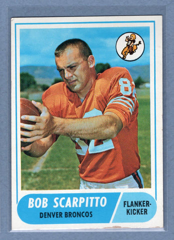 1968 Topps #147 Bob Scarpitto (a) EX  GO207