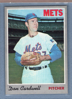 1970 Topps #83 Don Cardwell   EX-MT  GOY