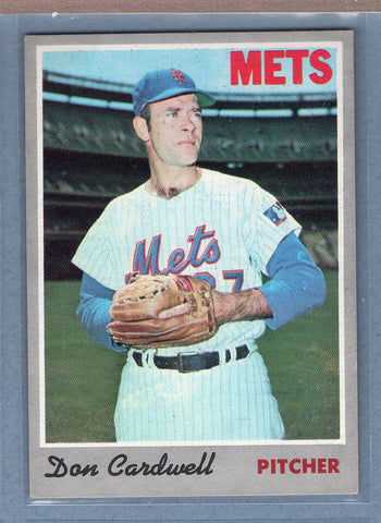 1970 Topps #83 Don Cardwell   EX-MT  GOY