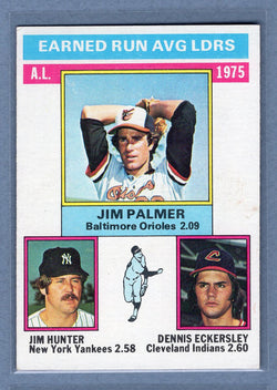 1976 Topps #202 A.L. Era Leaders (b) EX