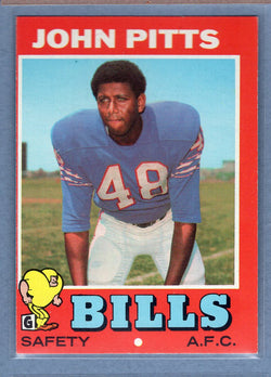 1971 Topps #163 John Pitts (b) EX  GO600