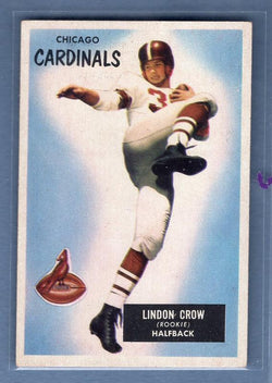 1955 Bowman #5 Lindon Crow VG  GO122