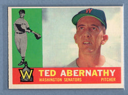 1960 Topps #334 Ted Abernathy EX-MT  GO252