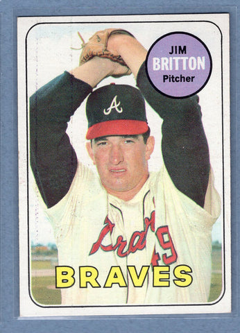 1969 Topps #154 Jim Britton EX  GO645
