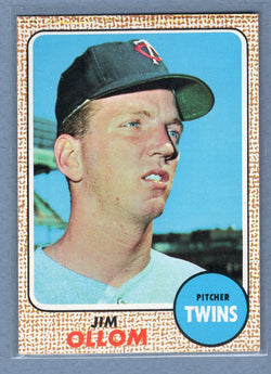 1968 Topps #91 Jim Ollom EX-MT  GO545