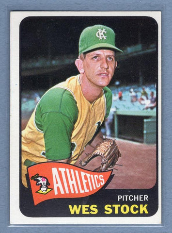 1965 Topps #117 Wes Stock EX-MT  GO139