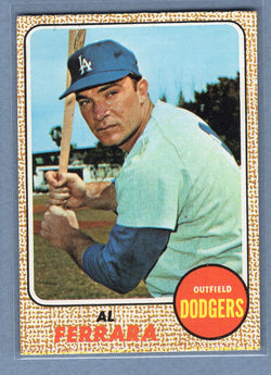 1968 Topps #34 Al Ferrara EX-MT  GO507