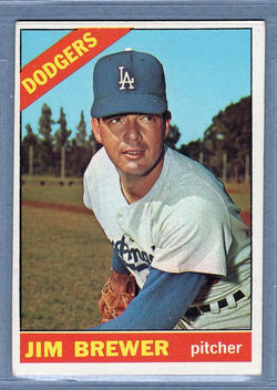 1966 Topps #158 Jim Brewer EX  GO466