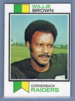 1973 Topps #210 Willie Brown (HOF)(-c) EX-MT  GO120