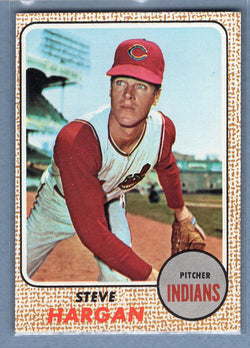 1968 Topps #35 Steve Hargan (a)EX-MT  GO507