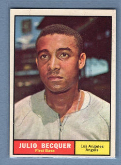 1961 Topps #329 Julio Becquer EX   GO269