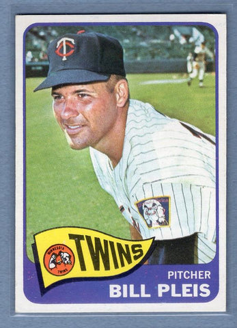 1965 Topps #122 Bill Pleis EX-MT  GO139