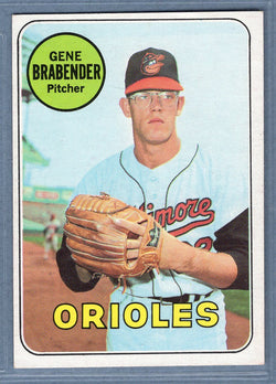 1969 Topps #393 Gene Bradbender EX-MT  GO661