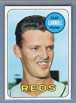 1969 Topps #26 Clay Carroll (a) EX-MT  GO501