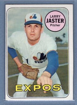 1969 Topps #496 Larry Jaster (a) EX-MT  GOWAYY